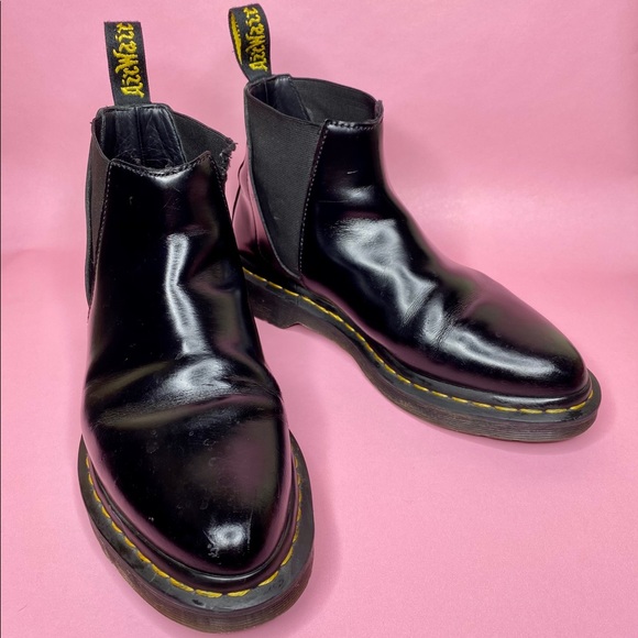Sold • Dr. Martens Bianca Chelsea Ankle Boot Black - Picture 2 of 9